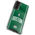 NBA Boston Celtics Jersey Galaxy S21 FE Clear Case
